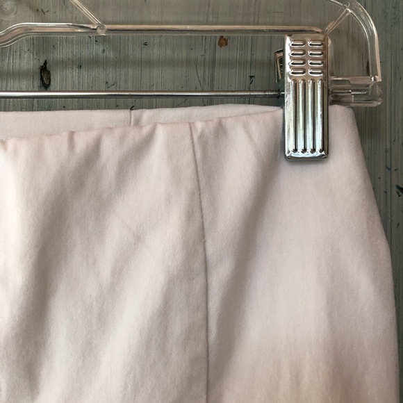 “So Slimming” white pants with side slit at ankle by Chico’s - Picture 2 of 10